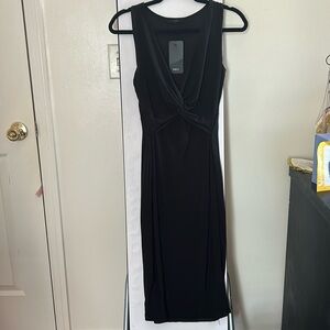 Saints 21 Black Midi Dress